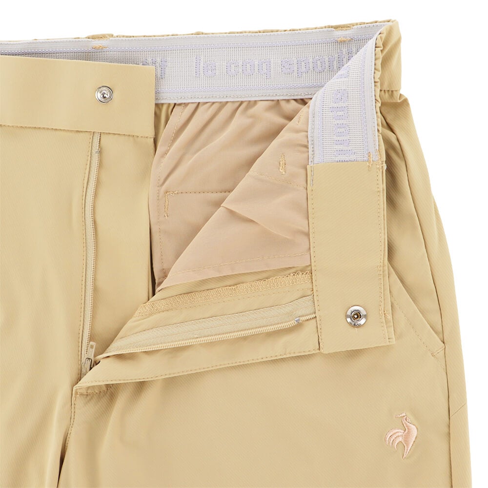 ルコックスポルティフ le coq sportif メンズ ゴルフパンツ LG6SHP05M 2026年モデル 生地ディテール