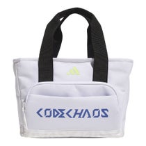 アディダス adidas　コードカオス クーラーバッグ DVT39 KW5768 ホワイト　2026年モデル クーラーバッグ 正面 ホワイト