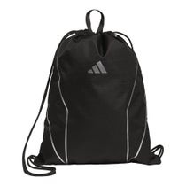 アディダス adidas　コードカオス ジムサック ZB803 KW8660 ブラック/シルバーメタリック　2026年モデル ジムサック 正面 ブラック