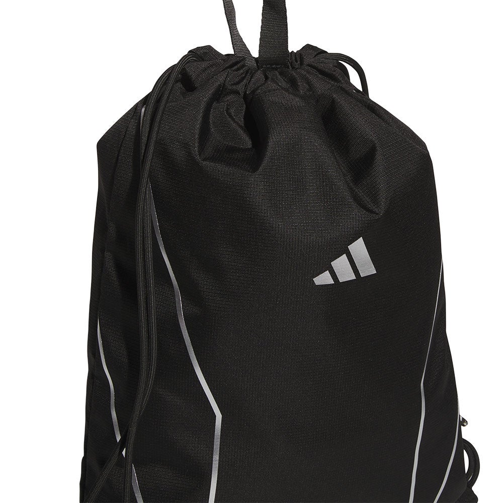 アディダス adidas　コードカオス ジムサック ZB803 KW8660 ブラック/シルバーメタリック　2026年モデル 側面デザイン