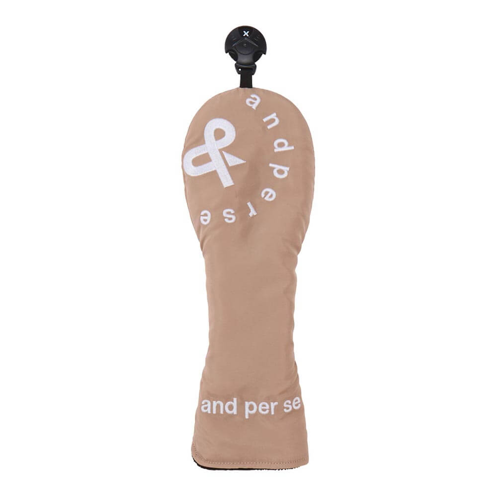 アンパスィ and per se　ユーティリティ用 ヘッドカバー AUF7836 51 ベージュ　2026年モデル ベージュ