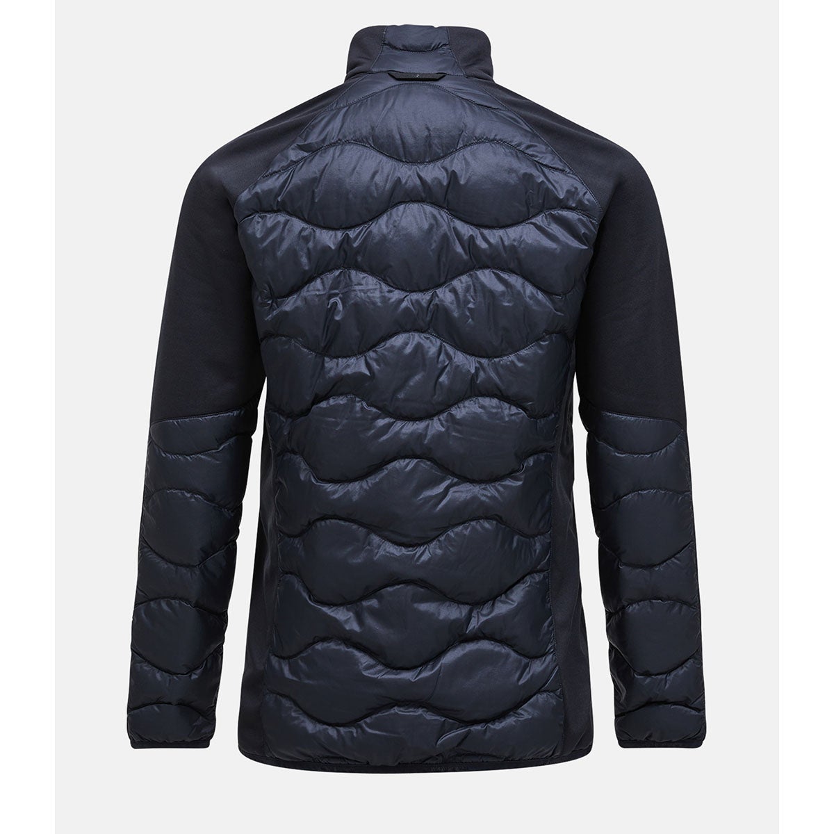 ピークパフォーマンス PEAK PERFORMANCE スキー スノーボードウェア メンズ ヘリウムダウンハイブリットジャケット M Helium Down Hybrid Jacket G79843-020 2026-2027 BLACK 背面デザイン