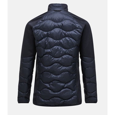 ピークパフォーマンス PEAK PERFORMANCE スキー スノーボードウェア メンズ ヘリウムダウンハイブリットジャケット M Helium Down Hybrid Jacket G79843-020 2026-2027 BLACK 背面デザイン