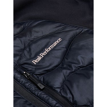 ピークパフォーマンス PEAK PERFORMANCE スキー スノーボードウェア ウィメンズ ヘリウムダウンハイブリッドジャケット W Helium Down Hybrid Jacket G79839-020 2026-2027 BLACK 機能ディテール