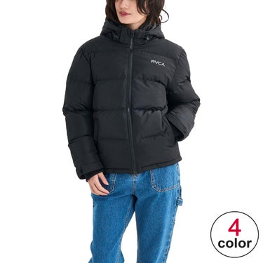 ルーカ RVCA　BALANCE PUFFER HD JACKET レディース フーディー ジャケット BF044754 詳細1