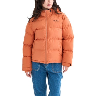 ルーカ RVCA　BALANCE PUFFER HD JACKET レディース フーディー ジャケット BF044754 詳細12