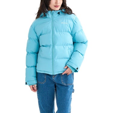 ルーカ RVCA　BALANCE PUFFER HD JACKET レディース フーディー ジャケット BF044754 詳細18