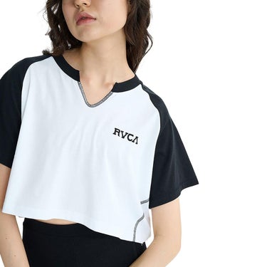 ルーカ RVCA　TAOS CROPPED RAGLAN ST レディース Tシャツ BF04C208 詳細9