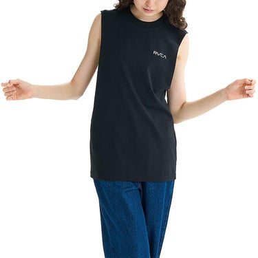 ルーカ RVCA　SUN WAVE CUTOFF TT レディース タンクトップ BF04C371 詳細2