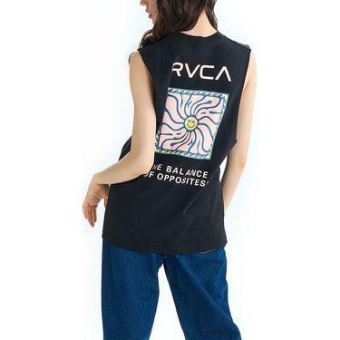 ルーカ RVCA　SUN WAVE CUTOFF TT レディース タンクトップ BF04C371 詳細3