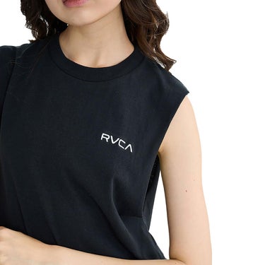 ルーカ RVCA　SUN WAVE CUTOFF TT レディース タンクトップ BF04C371 詳細4