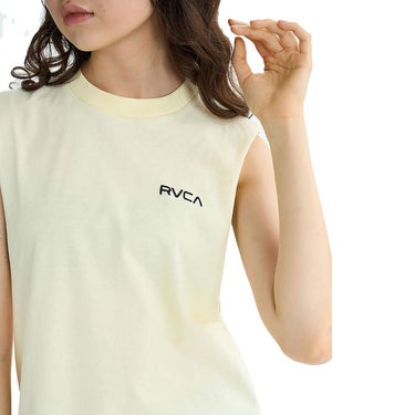 ルーカ RVCA　SUN WAVE CUTOFF TT レディース タンクトップ BF04C371 詳細9