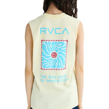 ルーカ RVCA　SUN WAVE CUTOFF TT レディース タンクトップ BF04C371 詳細10