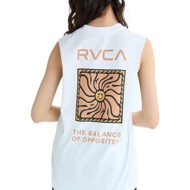 ルーカ RVCA　SUN WAVE CUTOFF TT レディース タンクトップ BF04C371 詳細15