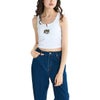 ルーカ RVCA　ONSHORE RIBBED TT レディース タンクトップ BF04C372 ホワイト（WHT）