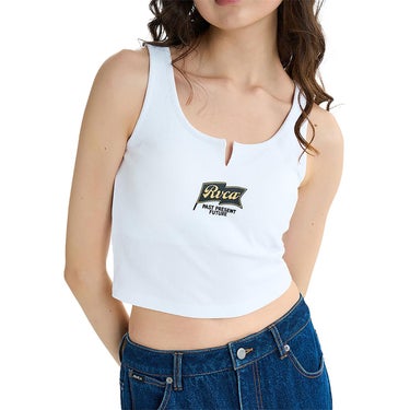 ルーカ RVCA　ONSHORE RIBBED TT レディース タンクトップ BF04C372 詳細3