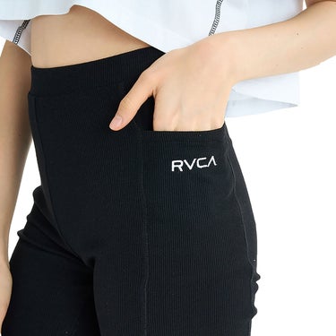 ルーカ RVCA　RIBBED BIKE SHORTS レディース ショートパンツ BF04C652 詳細3
