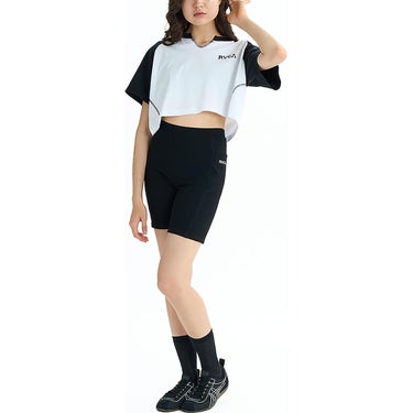 ルーカ RVCA　RIBBED BIKE SHORTS レディース ショートパンツ BF04C652 詳細6
