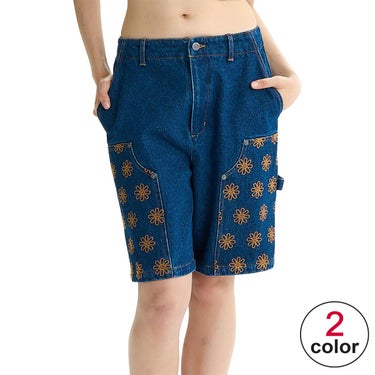 ルーカ RVCA　MID RISE BERMUDA PANTS レディース ショートパンツ BF04C653 詳細1