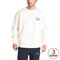 ビラボン BILLABONG　ADIV DECAL OVER FIT 撥水 トレーナー BF012004