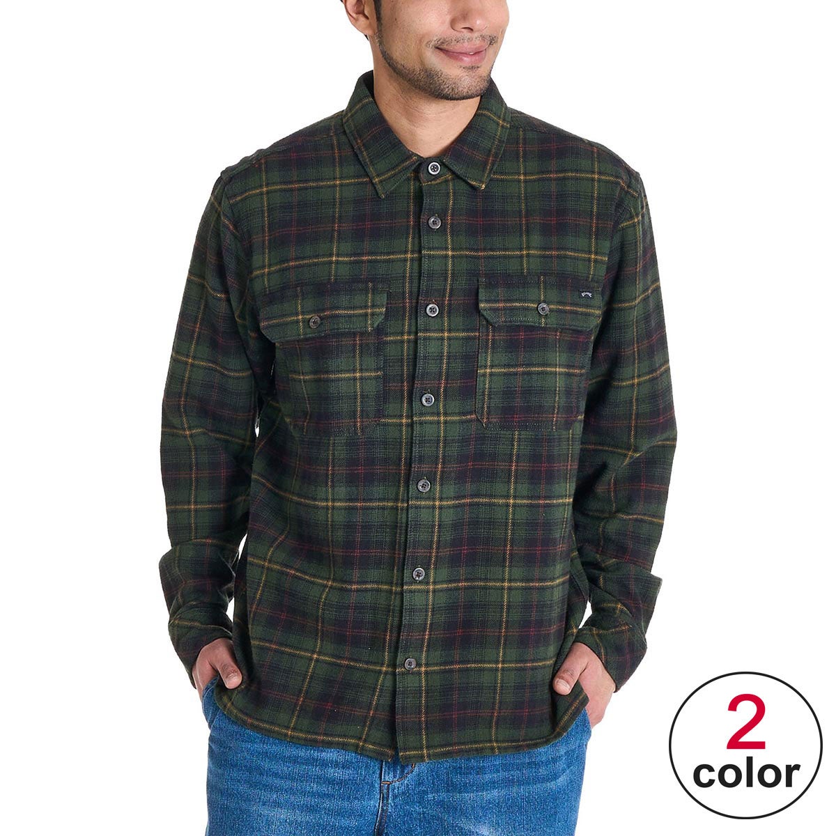 ビラボン BILLABONG　OFFSHORE FLANNEL 長袖シャツ BF012112 詳細1