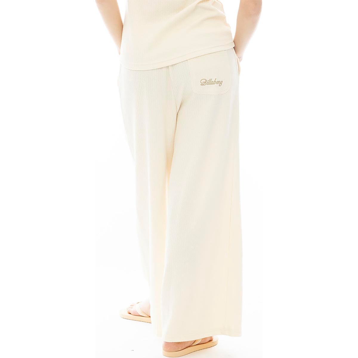 ビラボン BILLABONG　JACQUARD RIB LONG PANTS レディース セットアップロングパンツ BF013709 詳細2