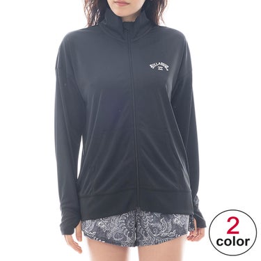 ビラボン BILLABONG　ZIP UP STAND LOOSE RASHGUARD レディース ジップラッシュガード BF013853 詳細1