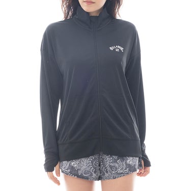 ビラボン BILLABONG　ZIP UP STAND LOOSE RASHGUARD レディース ジップラッシュガード BF013853 詳細2