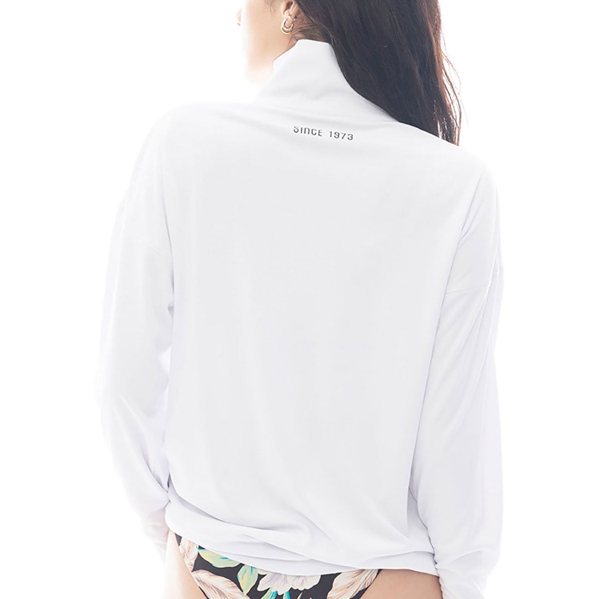 ビラボン BILLABONG　ZIP UP STAND LOOSE RASHGUARD レディース ジップラッシュガード BF013853 詳細8