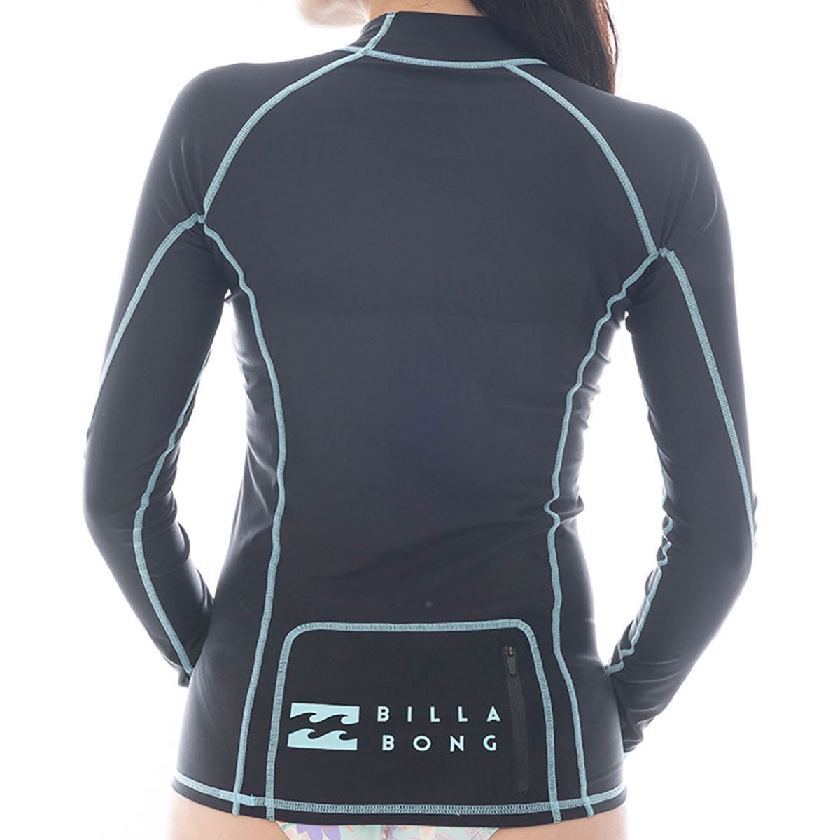 ビラボン BILLABONG　HIGH NECK LS RASHGUARD レディース ラッシュガード BF013858 詳細2