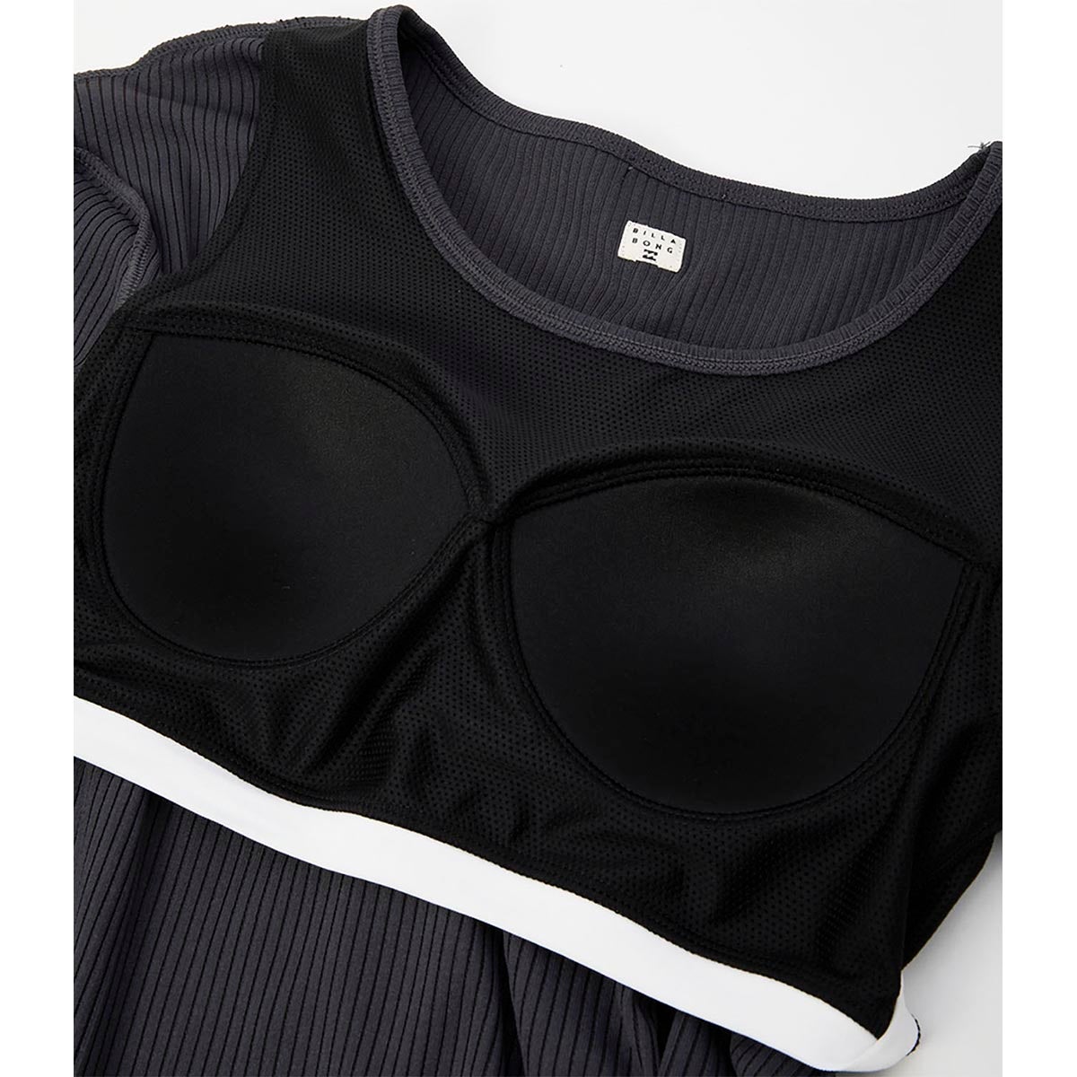 ビラボン BILLABONG　UTILITY BRA CUP RIB TEE 水陸両用 レディース セットアップ サーフTシャツ BF013862 詳細6