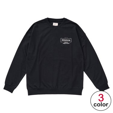 ビラボン BILLABONG　FEELING ALIVE BOY FIT CREW レディース トレーナー BF014001 詳細1