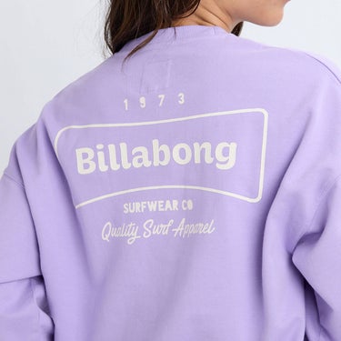 ビラボン BILLABONG　FEELING ALIVE BOY FIT CREW レディース トレーナー BF014001 詳細8