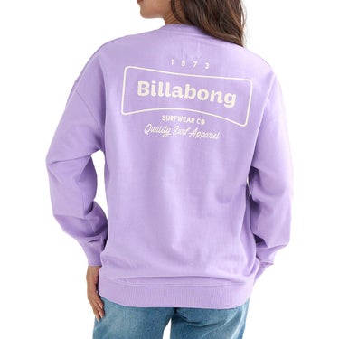 ビラボン BILLABONG　FEELING ALIVE BOY FIT CREW レディース トレーナー BF014001 詳細9