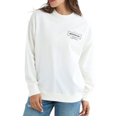 ビラボン BILLABONG　FEELING ALIVE BOY FIT CREW レディース トレーナー BF014001 詳細12