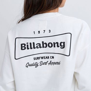 ビラボン BILLABONG　FEELING ALIVE BOY FIT CREW レディース トレーナー BF014001 詳細13