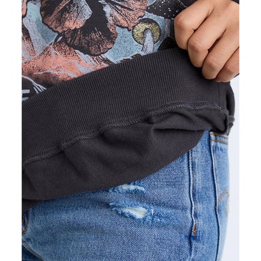 ビラボン BILLABONG　GRAPHIC LOOSE FIT CREW レディース トレーナー BF014002 詳細11