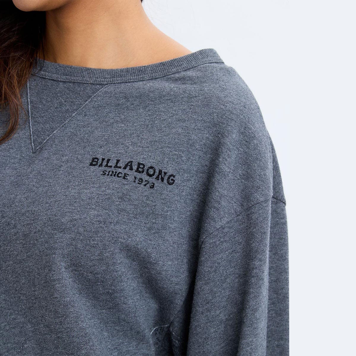 ビラボン BILLABONG　BOAT NECK LOOSE CROPPED CREW レディース トレーナー BF014003 詳細4