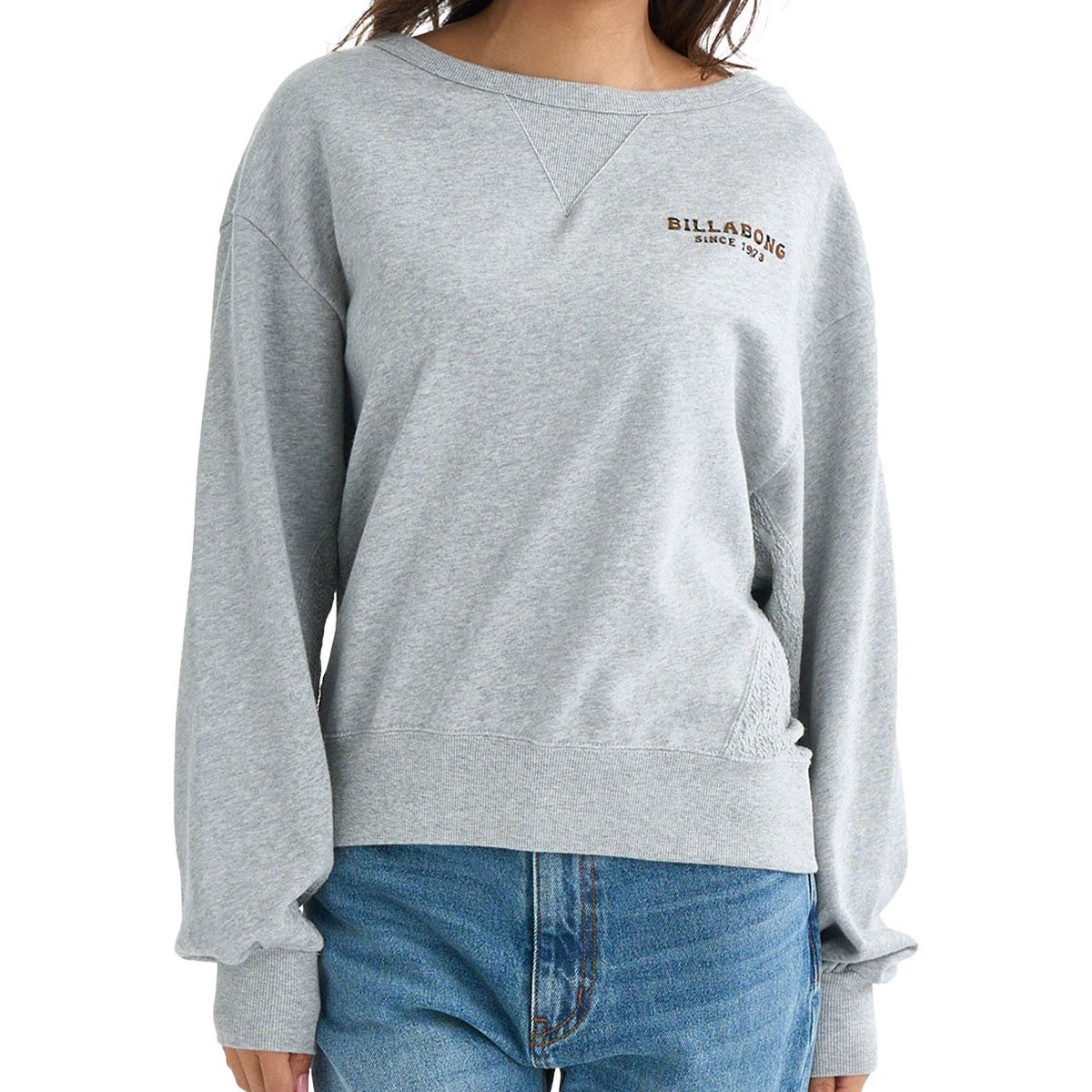 ビラボン BILLABONG　BOAT NECK LOOSE CROPPED CREW レディース トレーナー BF014003 詳細7