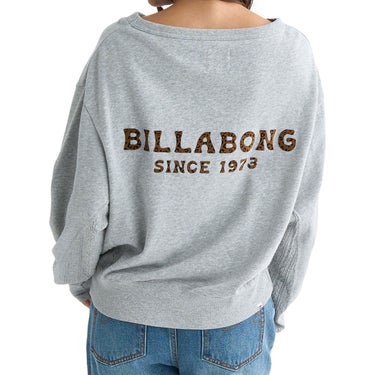 ビラボン BILLABONG　BOAT NECK LOOSE CROPPED CREW レディース トレーナー BF014003 詳細8