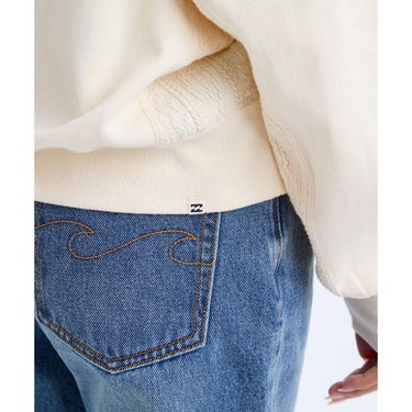 ビラボン BILLABONG　BOAT NECK LOOSE CROPPED CREW レディース トレーナー BF014003 詳細15