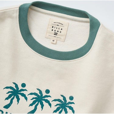 ビラボン BILLABONG　TRIPLE PALMS SWEAT CREW 調温機能 レディース トレーナー BF014010 詳細8