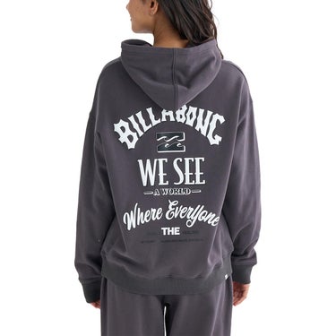 ビラボン BILLABONG　MESSAGE ARCH LOOSE PARKA レディース パーカー BF014022 詳細8