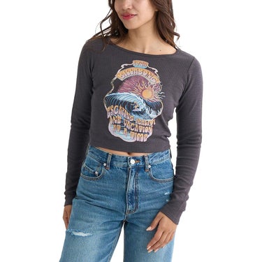 ビラボン BILLABONG　GRAPHIC BABY FIT LS TEE レディース ロンT BF014058 詳細2