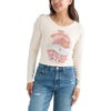 ビラボン BILLABONG　GRAPHIC BABY FIT LS TEE レディース ロンT BF014058 詳細7