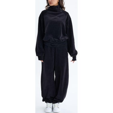 ビラボン BILLABONG　KNIT VELOURS × RIB PANTS レディース ベロア ロングパンツ BF014701 詳細5