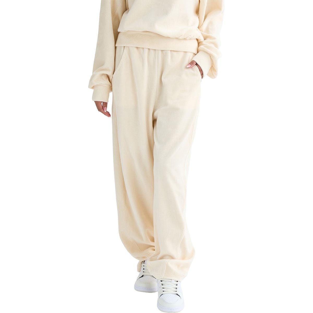 ビラボン BILLABONG　KNIT VELOURS × RIB PANTS レディース ベロア ロングパンツ BF014701 詳細7