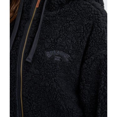 ビラボン BILLABONG　FUR BOA STAND LIGHT JACKET ドローコード付き レディース ジップアップジャケット BF014760 詳細4