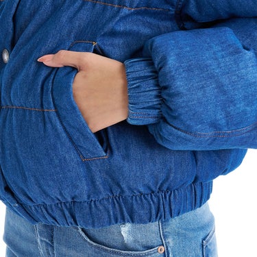 ビラボン BILLABONG　DENIM PUFF JACKET レディース ジャケット BF014761 詳細9