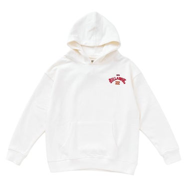 ビラボン BILLABONG　ジュニア MESSAGE ARCH LOOSE PARKA パーカー BF016031 ホワイト（SCS）